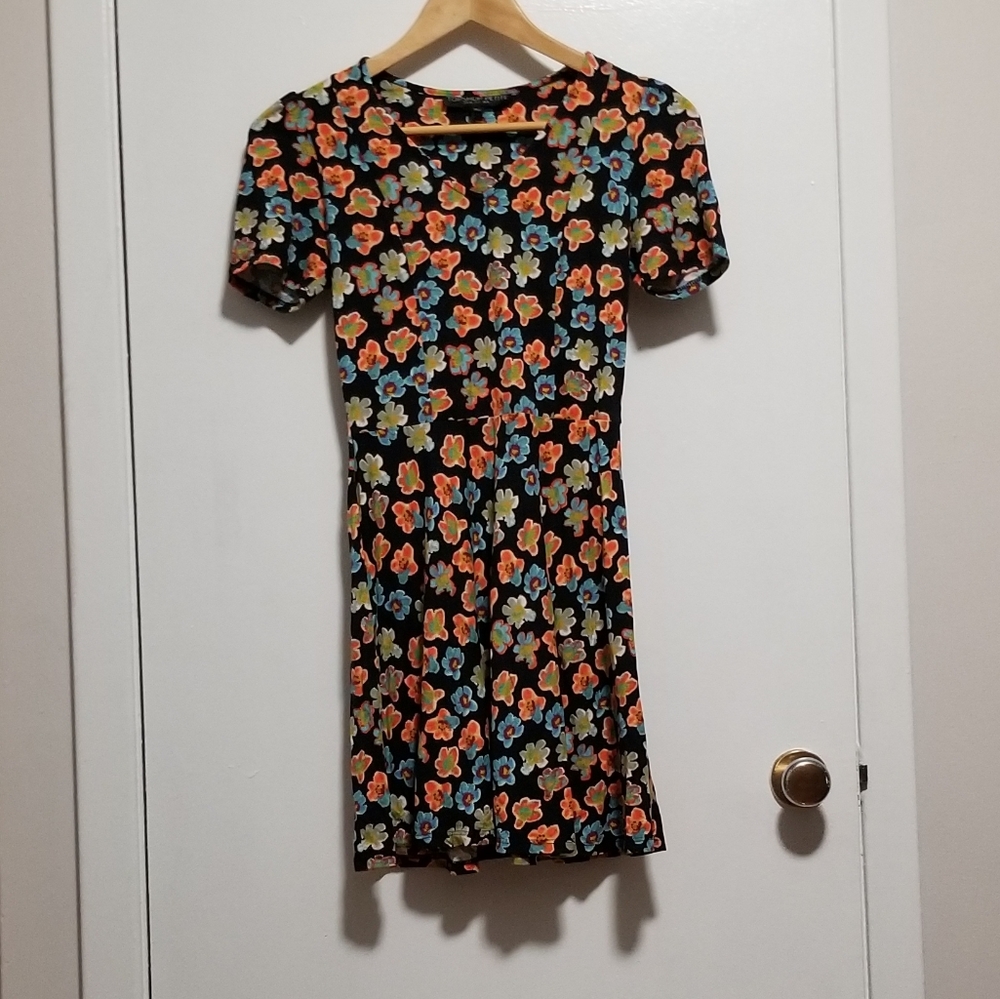 Petite TOPSHOP Skater Dress